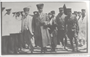 Atatürk Şehit Sancaktar Mehmetçik Anıtı Temel Atma Töreninde Tören birliklerinidenetlerken Kütahya 30 Ağ.1924